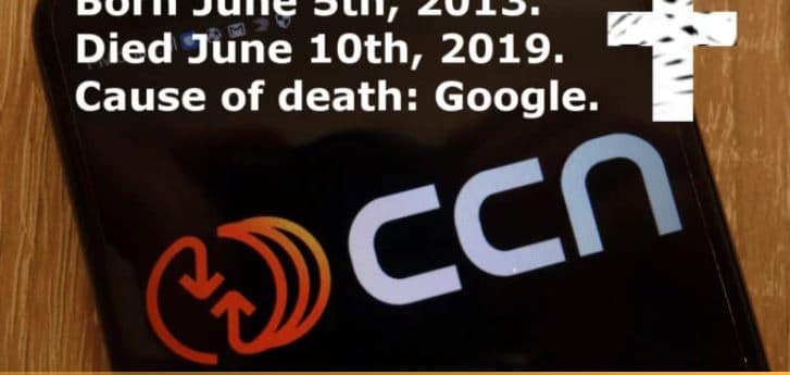 CCN vai sair do ar e fundador afirma que culpa é do Google