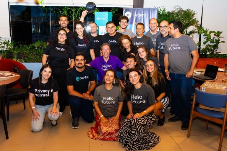 CoinEx celebra Meetup de sucesso em São Paulo em parceria com a Hedera